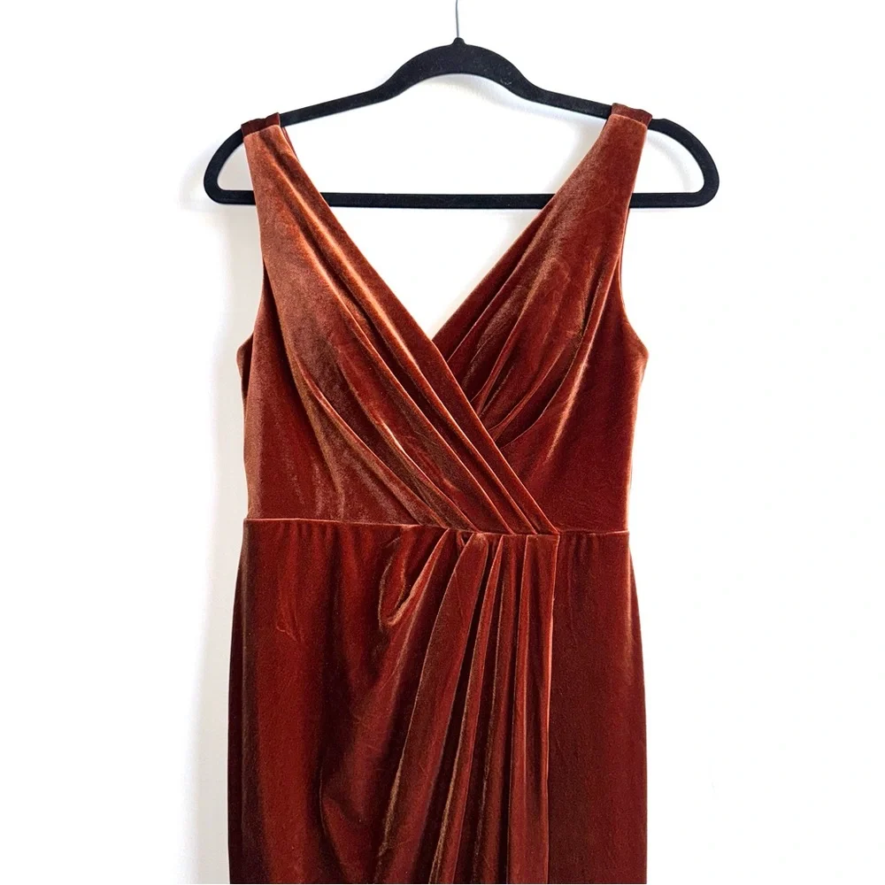 Revelry Rust Maxi Dress - Picture 3 of 12